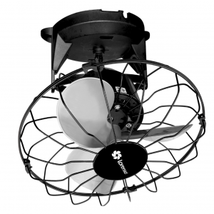 Ventilador de Teto Turbo Orbital 30cm Grade Metálica