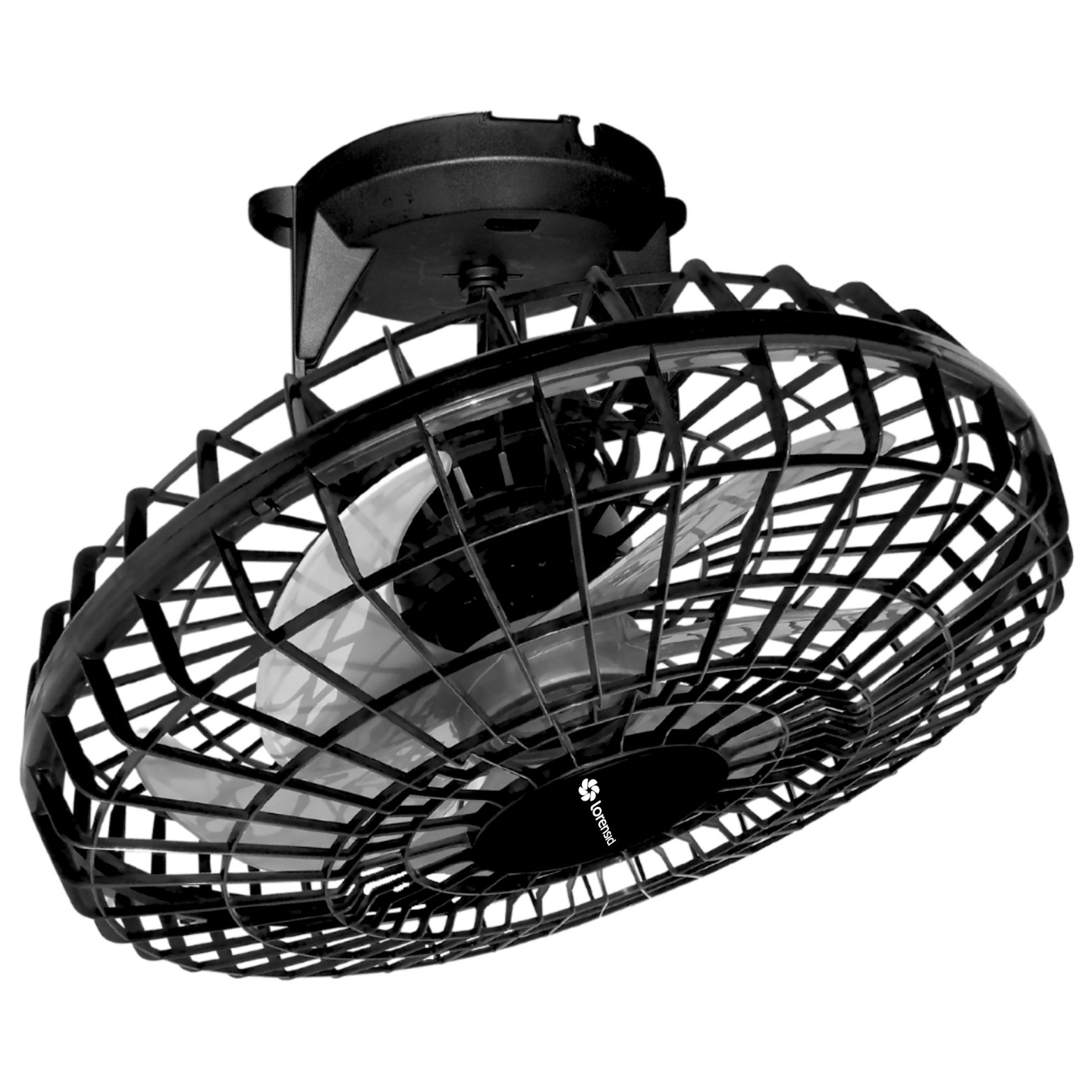 Ventilador de Teto Turbo Orbital Wind 50cm Grade Plástica
