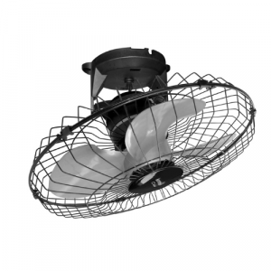 Ventilador de Teto Turbo Orbital 50cm (M1) Grade Metálica